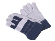 Heavy-Duty Chrome Palm Rigger’s Gloves - Pair